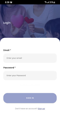 Android application RAC - Beta screenshort