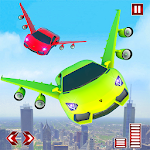 Cover Image of Herunterladen Flying Car Robot Game - Robot Transforming Games  APK