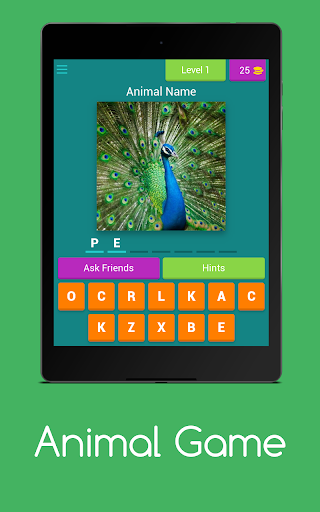 Guess Picture Animal Game