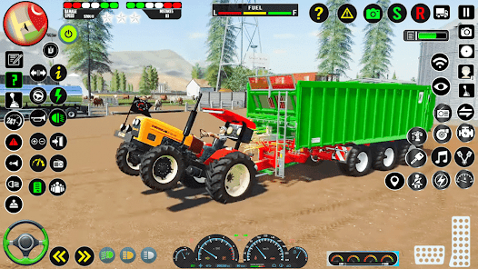 Captura de Pantalla 17 juegos tractores agricolas 3d android
