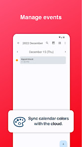 Captura 8 Sync for iCloud Calendar android