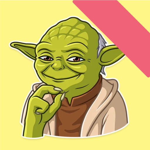 Master Yoda Stickers logo