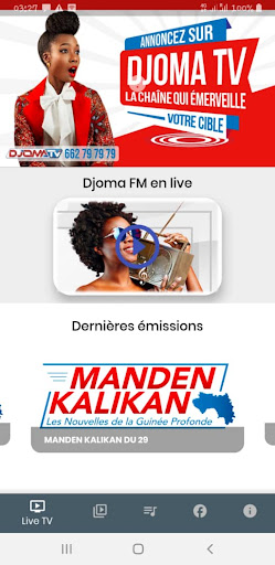 DJOMA FM & TV Screenshot 3 - AppWisp.com