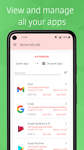 Captura 5 Device Info 360: HW, Root, SW android
