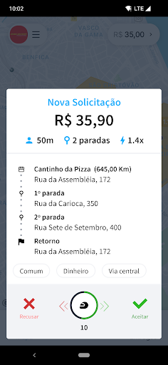 Chama Delivery - Entregador Screen 3