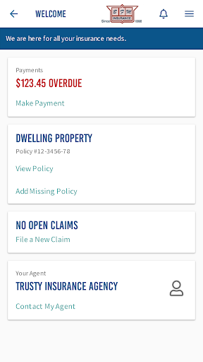 Android application Bremen Farmers Mutual screenshort