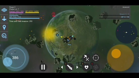 Rogue Blast Galaxia: Roguelite Survivor Varies with device APK screenshots 10