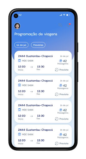 Android application Multi Bus screenshort