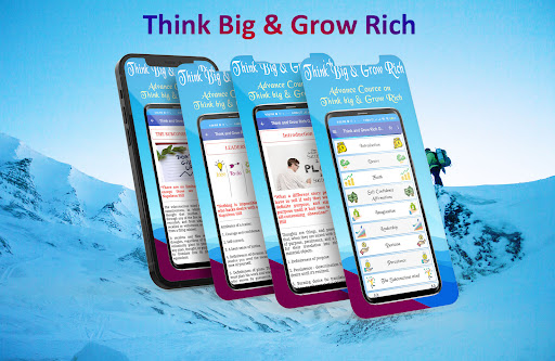 Android application Think Big and Grow Rich screenshort
