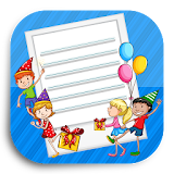 Kids Birthday Invitation icon