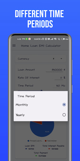 Home Loan EMI Calculator Pro Screen 2