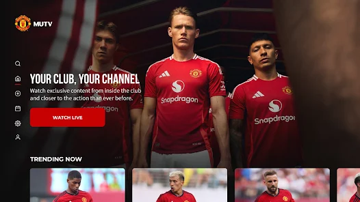 Manchester United TV MUTV Apps on Google Play