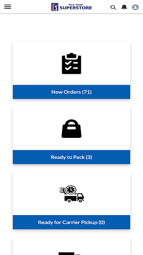 Android application PGATSS Fulfillment App screenshort