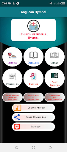 Church of Nigeria Hymnal Screen 2