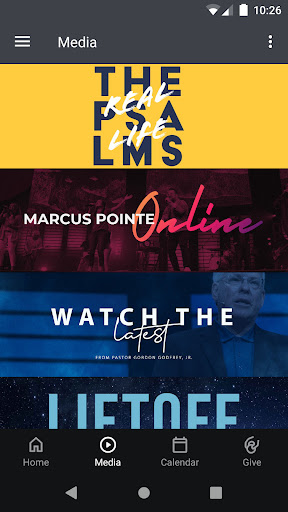 Marcus Pointe Baptist Church Screen 3