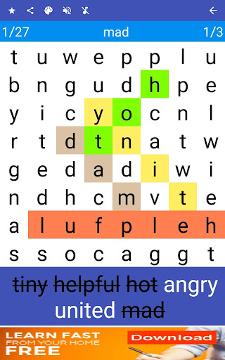 Crossword - Words search