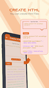 Screenshot 5 Visor HTML/XHTML: Editor HTML android