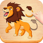 Puzzle games for kids Animals Shapes Apk
