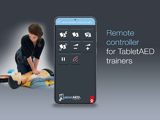 Android application TabletAED remote screenshort