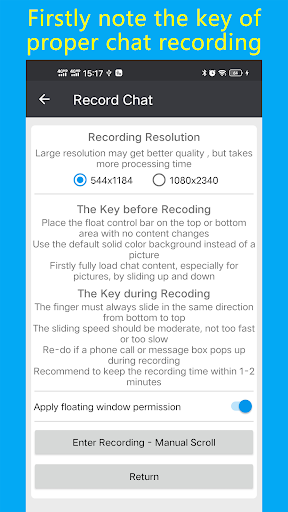 Export chat history to pdf pr