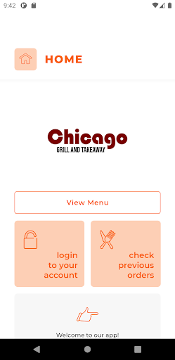Android application Chicago Grill M40 screenshort