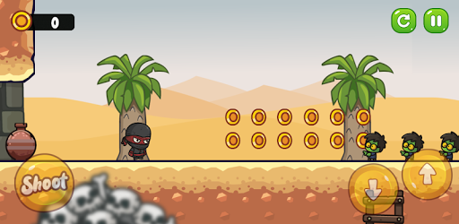 Android application Black Ninja Adventure screenshort