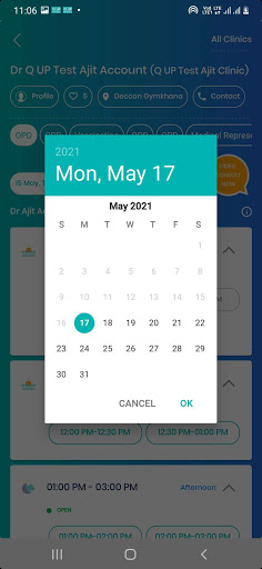 Android application Vaishnav Homoeopathic Clinic screenshort