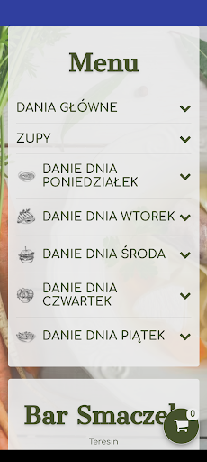 Android application Bar Smaczek screenshort