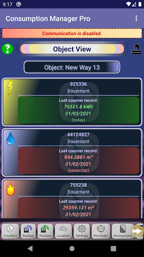 Energy & Counter Manager Screenshot 3 - AppWisp.com