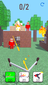 Burn it Down! 3D Pixel Jeu screenshots apk mod 1