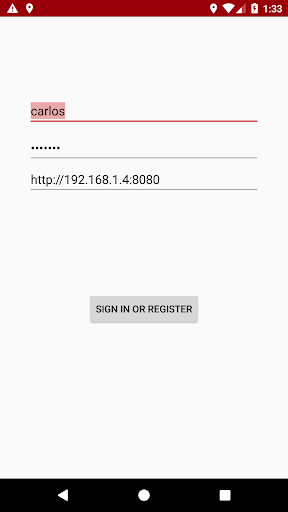 Android application Jenkfast screenshort