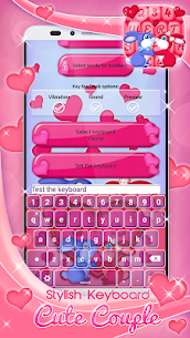 Stylish Keyboard Cute Couple For PC installation