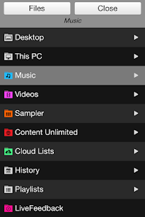 VirtualDJ Remote Screenshot