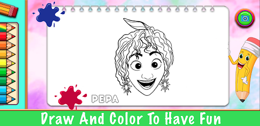Pepa Madrigal Coloring Book