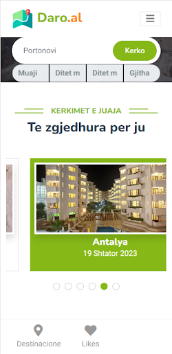 Android application Daro.al screenshort