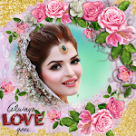 Cover Image of Download Lovely Flowers Photo Frame  APK