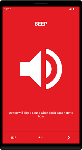 Android application Beep Clock - Timer Beep App screenshort