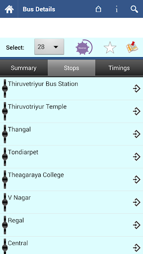 Chennai MTC Info Screen 3