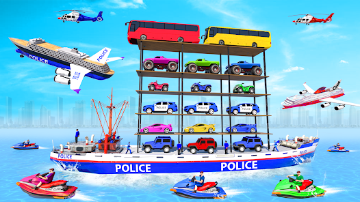 Car Transport Truck Car Games screenshots 2