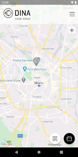 Android application DINA - Your space screenshort