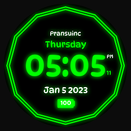 تصویر نماد Neon Clock