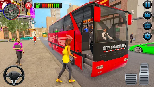 Coach Bus Passenger Transport