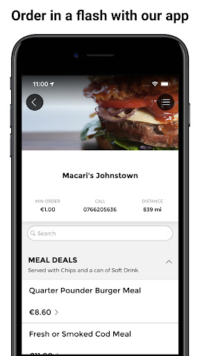 Android application Macari's Johnstown screenshort