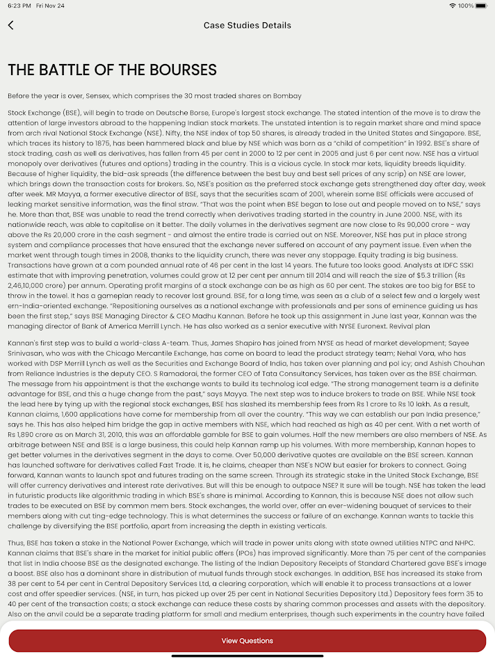 #10. ITS SOM (Android) Bởi: Business Standard