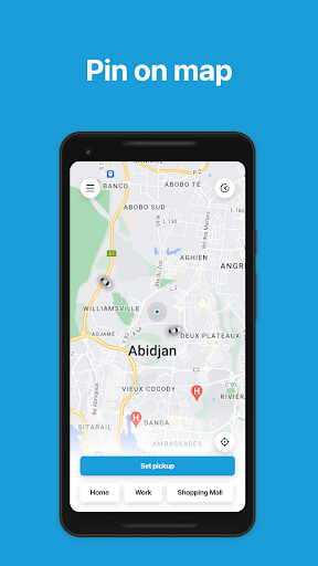 Android application Smart Trans: Order Rides screenshort