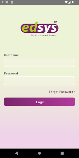 Edsys Parent App Screen 2