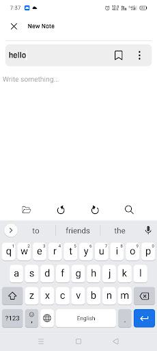 ASK Notes Screen 3