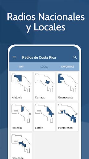 Android application Radios de Costa Rica en Vivo screenshort