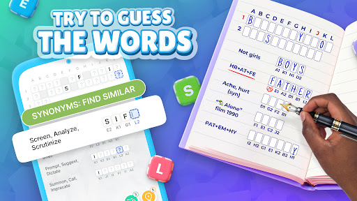 Android application Acrostics－Cross Word Puzzles screenshort