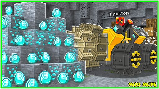 Fast Miner Mod for MCPE